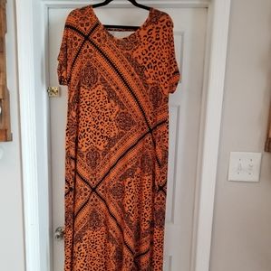 LLR NWT Macy maxi dress